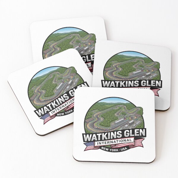 Item preview, Watkins Glen Historic Racing Circuit USA designed and sold by enzoade.