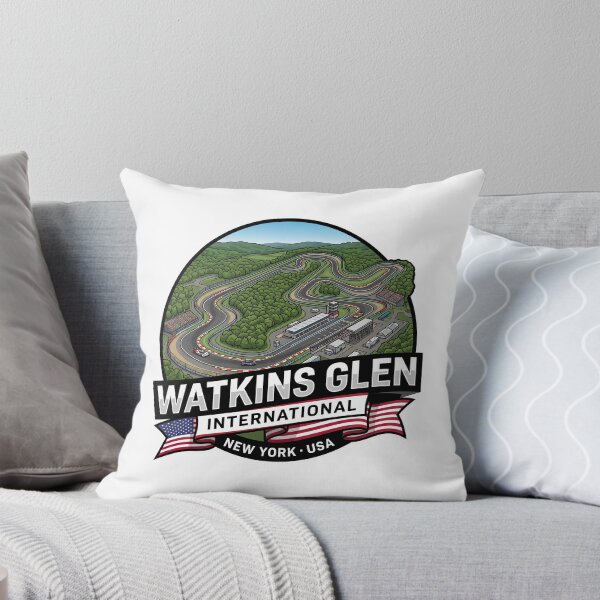 Item preview, Watkins Glen Historic Racing Circuit USA designed and sold by enzoade.