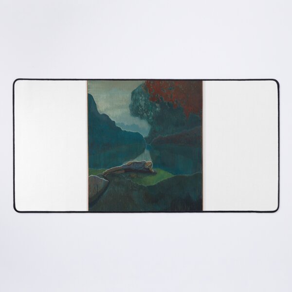 Item preview, Man Holding Flowers Before Rolling Green Hills designed and sold by geranovart.