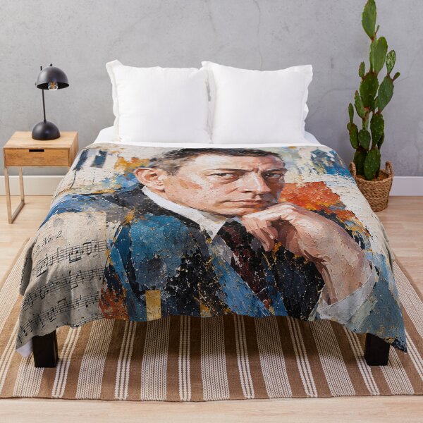 Item preview, Sergei Rachmaninoff Painting – Russian Classical Music Composer designed and sold by GalleryKauffeld.