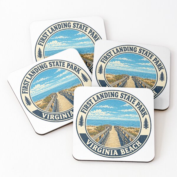 Item preview, First Landing State Park Virginia – Vintage Travel designed and sold by HaydenMillepied.