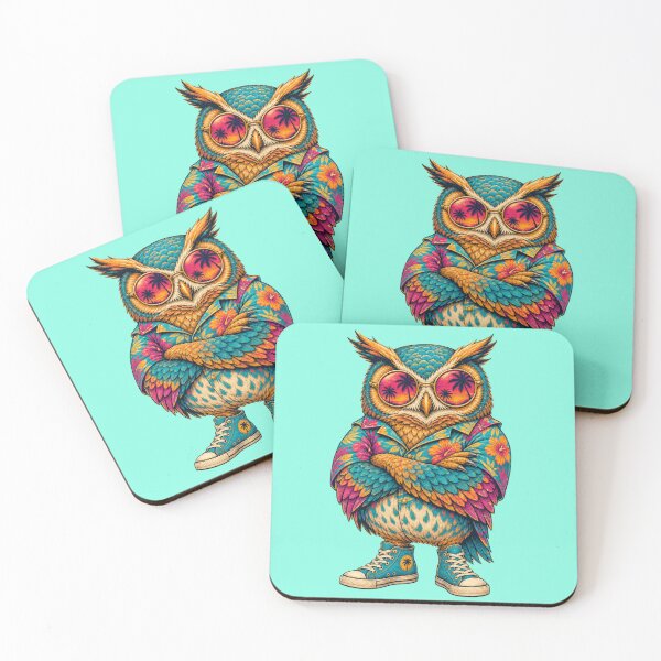 Item preview, Tropical Owl designed and sold by cbfineart.