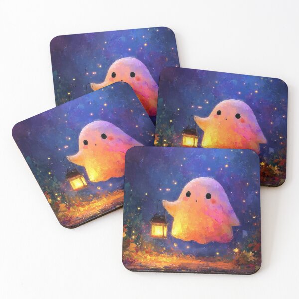 Item preview, Anxious Little Ghost Night Walk - Spooky Season Mental Health designed and sold by WavyCurve.
