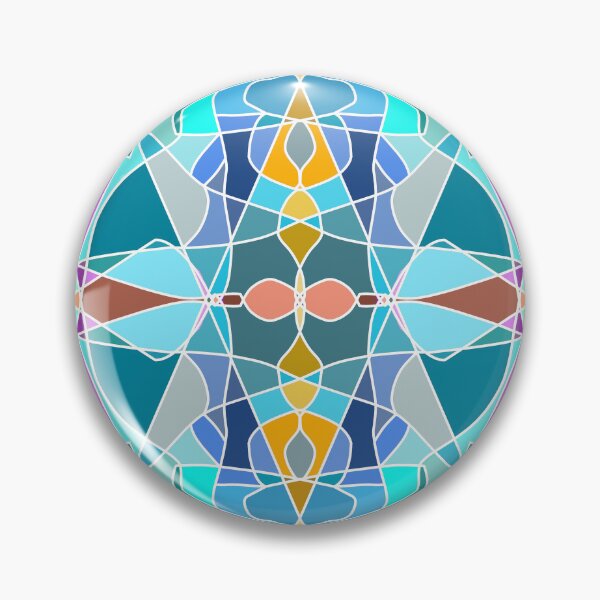 Item preview, Colorful Abstract Mosaic Art designed and sold by Raloel Art.