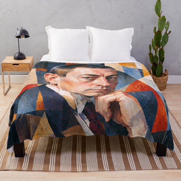 Item preview, Sergei Rachmaninoff Painting – Romantic Era Piano Virtuoso designed and sold by GalleryKauffeld.