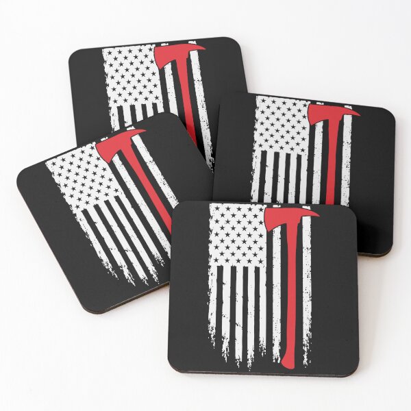 Item preview,  Firefighter Axe - American Flag Fire Rescue Pride designed and sold by Marshallamoakohene.
