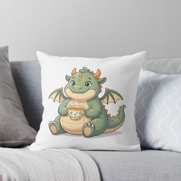 Item preview, Matcha the Cute Baby Dragon - Tea designed and sold by VFXguy.
