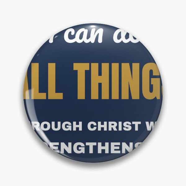Item preview, I Can Do All Things Philippians 4:13 Sticker designed and sold by TreasuredWordCo.