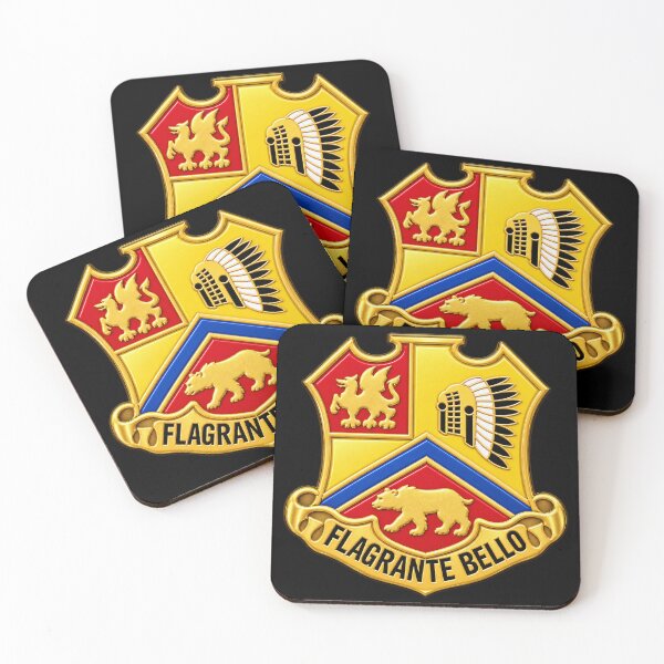 Item preview, Army - 83rd Artillery - DUI  without Text - 3D - Transparent designed and sold by Military Insignia Products.