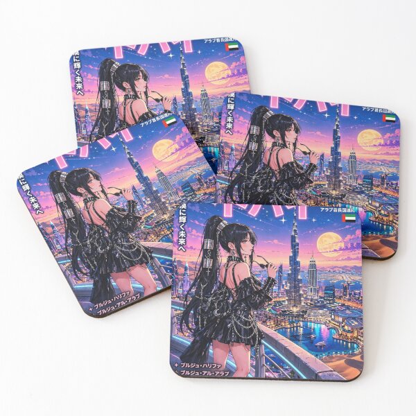 Item preview, Dubai, United Arab Emirates — The Gothic Witch of the Golden Skyline. designed and sold by DibujandoPorfa.