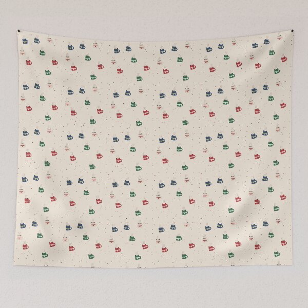 Item preview, Hot Chocolate Cups with Marshmallows and Tiny Hearts designed and sold by Osmose-Studio.