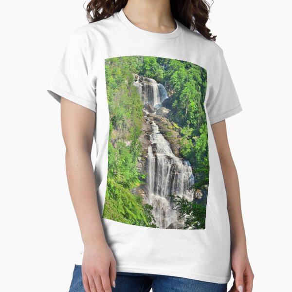 Item preview, Upper Whitewater Falls NC Summertime Vertical designed and sold by LisaWootenPhoto.