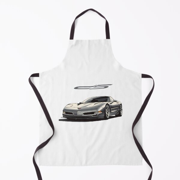 Item preview, Silver C Corvette Modern American Muscle Car Illustration Artwork designed and sold by estefano1989.
