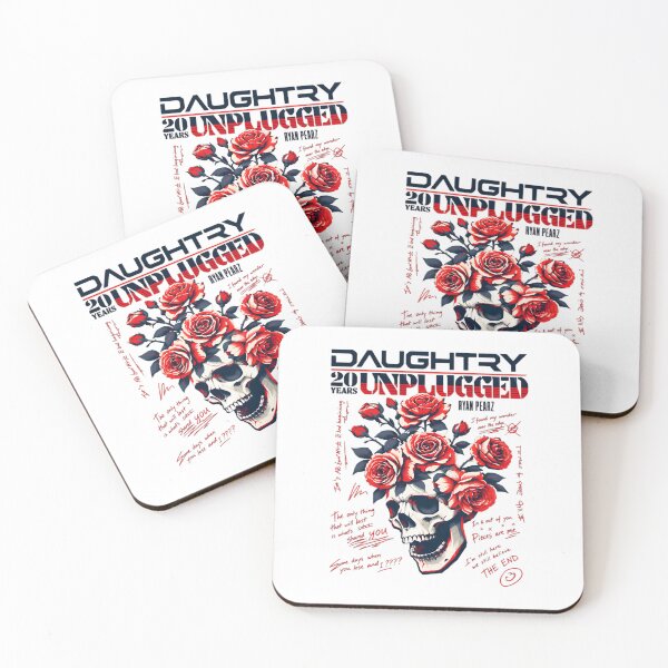 Item preview, Daughtry 20 Years Unplugged Tour designed and sold by LunarsFlowsArt.