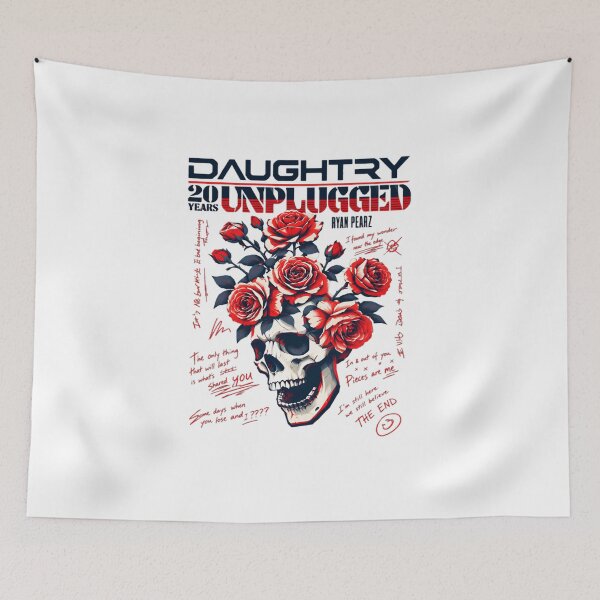 Item preview, Daughtry 20 Years Unplugged Tour designed and sold by LunarsFlowsArt.
