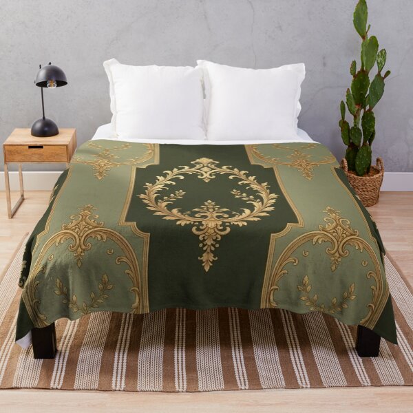 Item preview, Dusk Olive, Sage & Gold Rococo designed and sold by DesignsByPrnces.