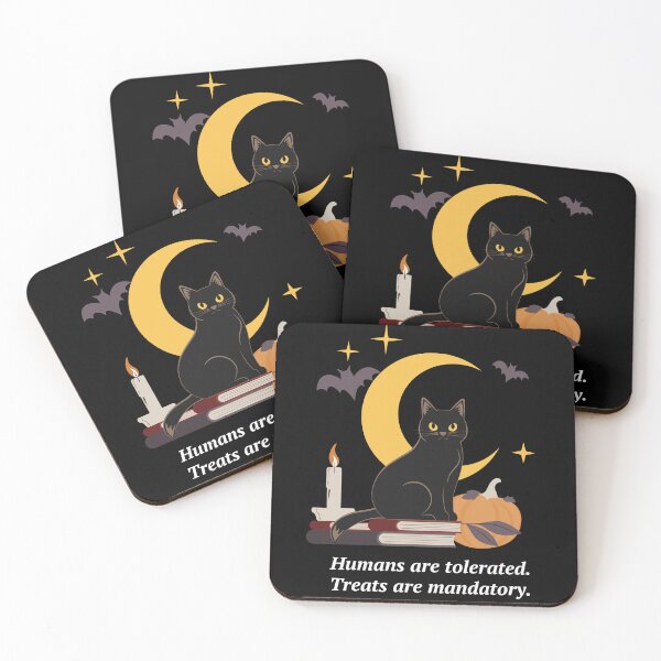 Item preview, Humans Are Tolerated Treats Are Mandatory Light Text designed and sold by inksider.