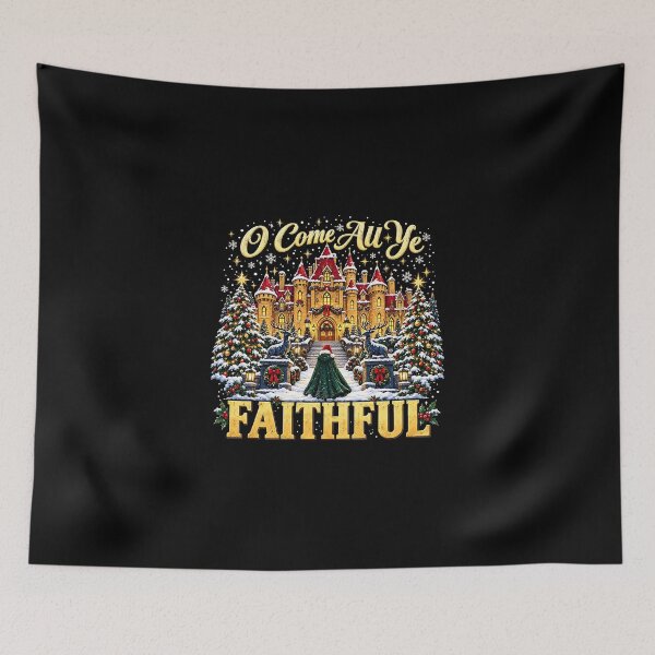 Item preview, O Come All Ye Faithful Traitors TV Christmas Sweater designed and sold by contor-LBENJ.