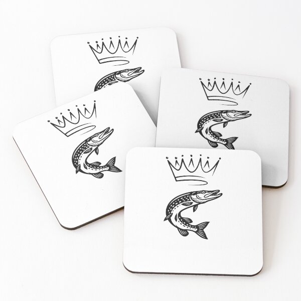 Item preview, King Pike Fishing Crown Angler Gift designed and sold by FlawlessStudio.