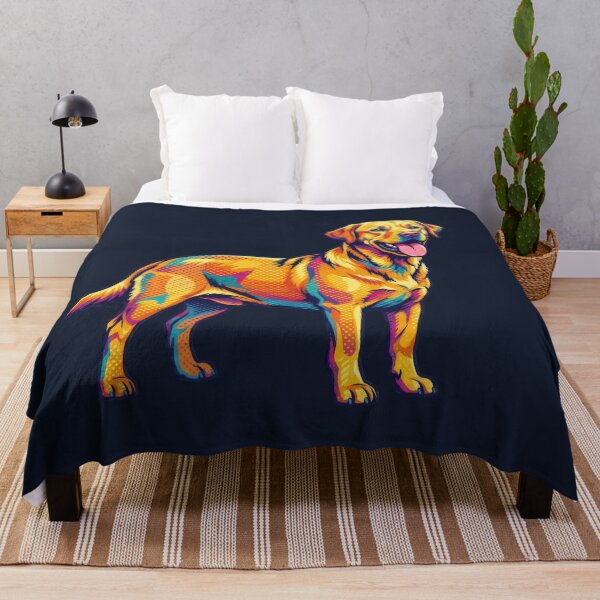 Item preview, Vibrant Pop Art Labrador Retriever - Colorful Dog Illustration designed and sold by TontikDesign.