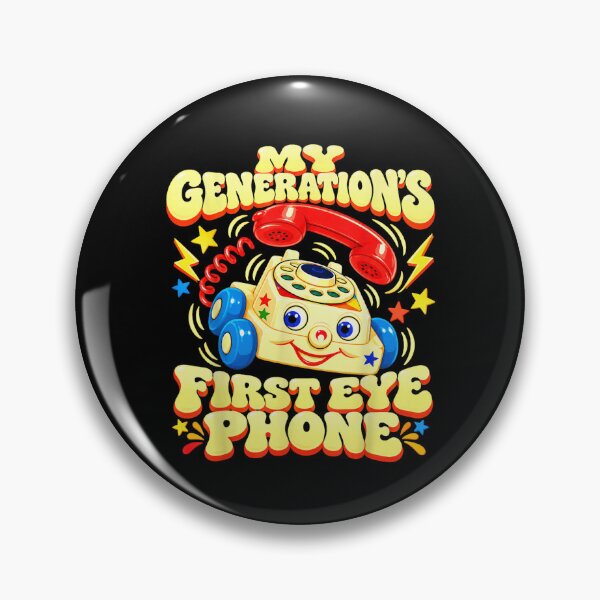 Item preview, My Generations First Eye Phone Funny Retro Telephone designed and sold by MatherFisher.