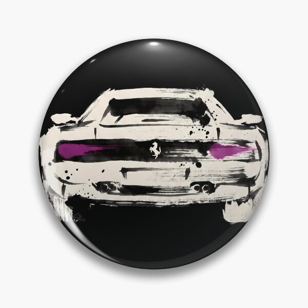 Item preview, The Ferrari at Sunset Vaporwave OutRun Sumi-e Gaming Graphic Tee designed and sold by Senpaiwaves.