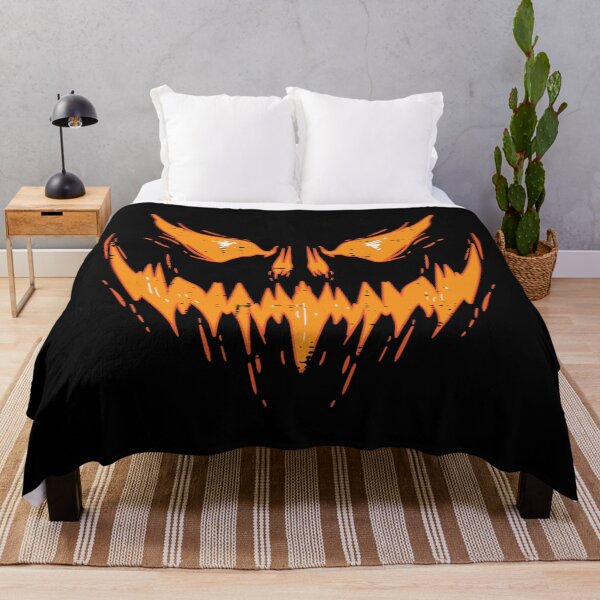 Item preview, Scary Spooky Jack O Lantern Face Pumpkin Halloween Men Boys Pullover designed and sold by Taniyah Gomes.
