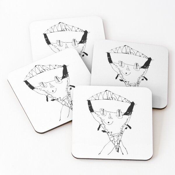 Item preview, Pizza Doodle – Quirky Original Line Art designed and sold by yul4ik80.