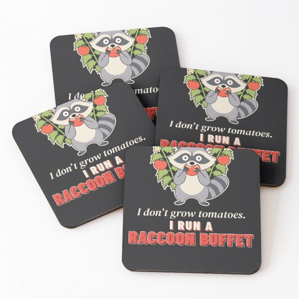 Item preview, Don't Grow Tomatoes I Run A Raccoon Buffet Funny Garden designed and sold by SickDesign.