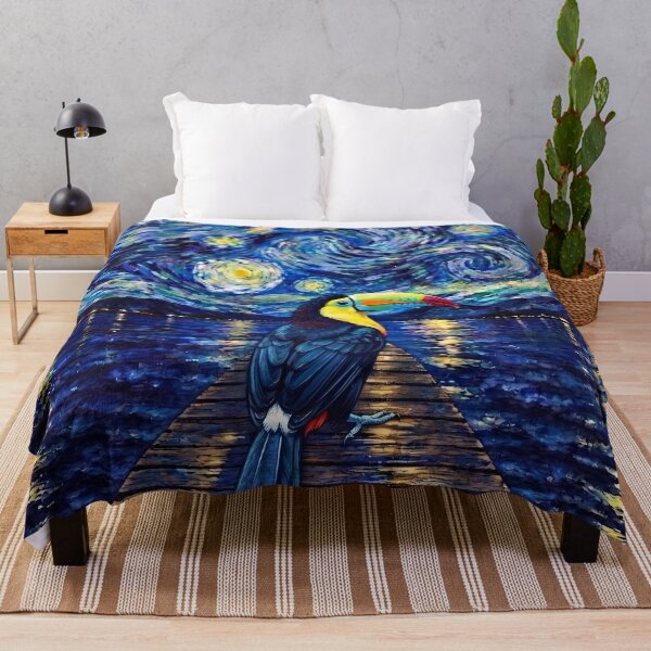 Item preview, Funny Toucan Starry Night Painting Bridge Star Boys Girls Kids designed and sold by FurryHavenPH.