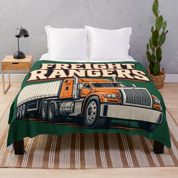 Item preview, Freight Rangers - Semirremolque vintage naranja Kierowca Tira. designed and sold by WarriorVision.