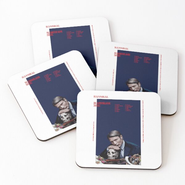Item preview, HANNIBAL // tv show poster menu designed and sold by 33ll.
