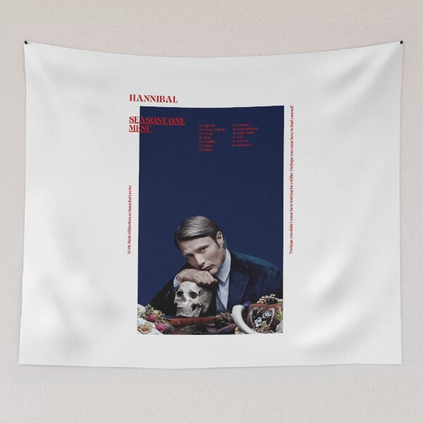 Item preview, HANNIBAL // tv show poster menu designed and sold by 33ll.
