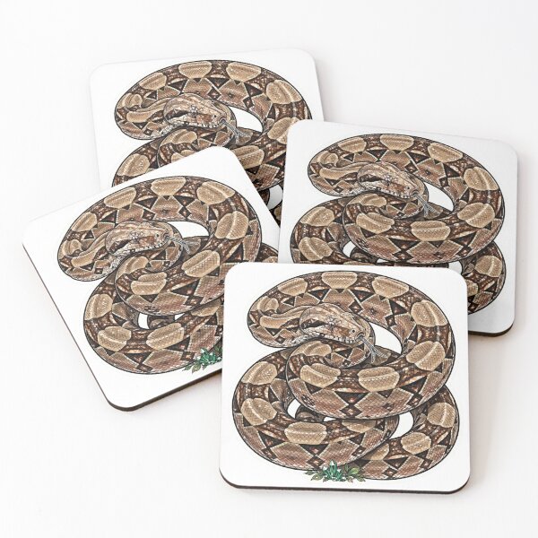 Item preview, Boa Constrictor Crystal Sticker - Brown Beige Topaz Real Color designed and sold by Crystal Critters .