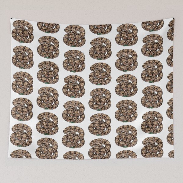 Item preview, Boa Constrictor Crystal Sticker - Brown Beige Topaz Real Color designed and sold by Crystal Critters .