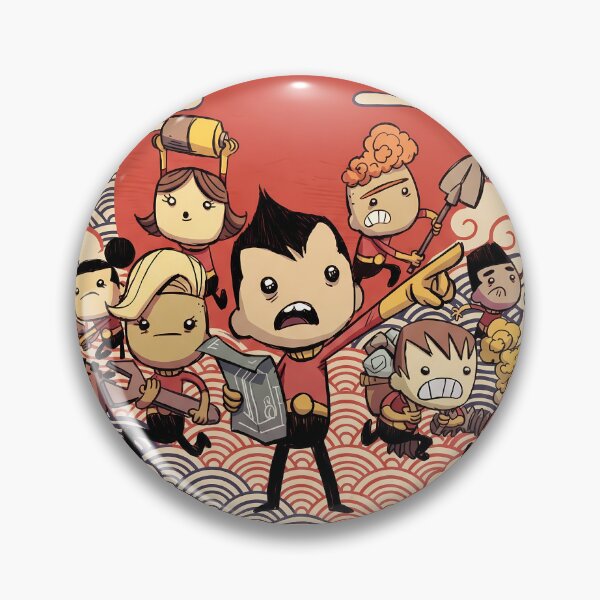 Item preview, Duplicants in the Colony Oxygen Not Included Ukiyo-e Gaming Graphic Tee designed and sold by Senpaiwaves.