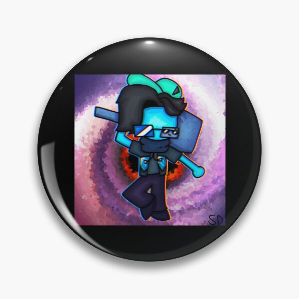 Item preview, Stylized Blue Character with Shovel and Sunglasses designed and sold by elijbclaude.