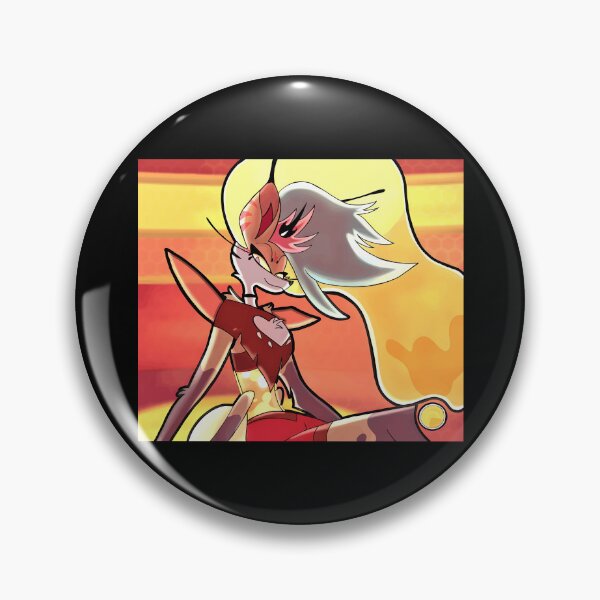 Item preview, Anthropomorphic Fox Character with Flowing Hair and Fiery Background designed and sold by elijbclaude.