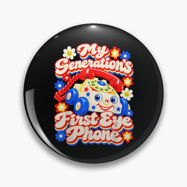 Item preview,  My Generations First Eye Phone Funny Retro Telephone designed and sold by MatherFisher.