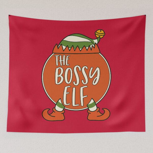 Item preview, The Bossy Elf Christmas Attitude designed and sold by TadeoNivar.
