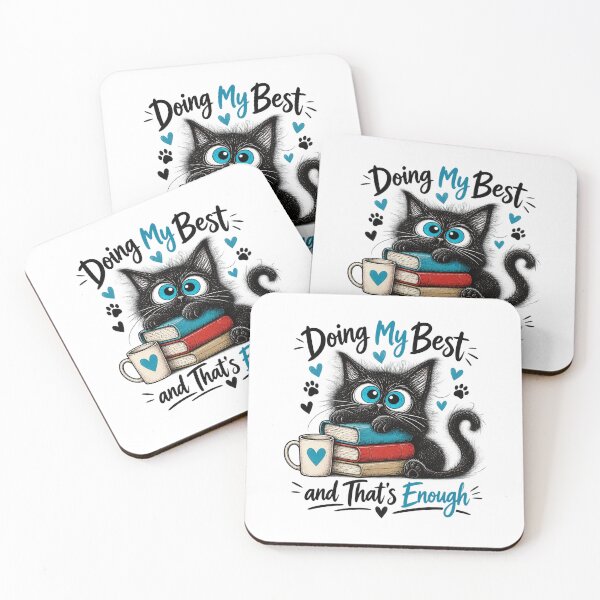 Item preview, Doing My Best and That's Enough – Gentle Self Love designed and sold by CleanDecor.