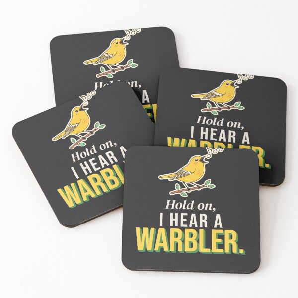 Item preview, Hold On I Hear A Warbler Funny Bird Watching Birder Birding designed and sold by SickDesign.
