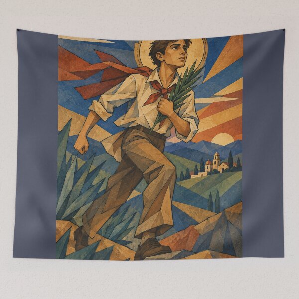 Item preview, Saint Jose Sanchez del Rio - Epic Sacred Art designed and sold by Iknu art.