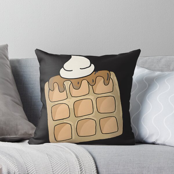 Item preview, Cute Waffle with Cream Illustration for Waffle Day Celebration designed and sold by Chic-mode.