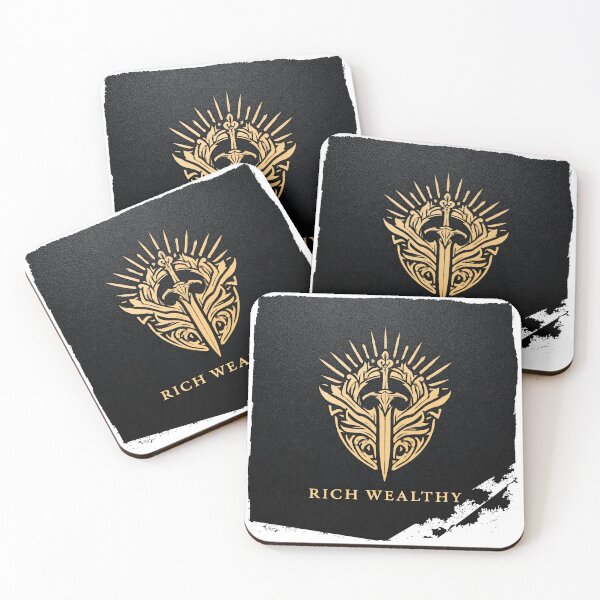 Item preview, Rich Wealthy Black Leather Style Design designed and sold by RichardRags.