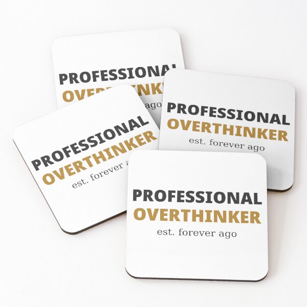 Item preview, Professional Overthinker designed and sold by The Needery.