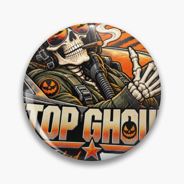 Item preview, Top Ghoul, Top Gun Parody, Halloween Vibes designed and sold by Inappropriate Ink.