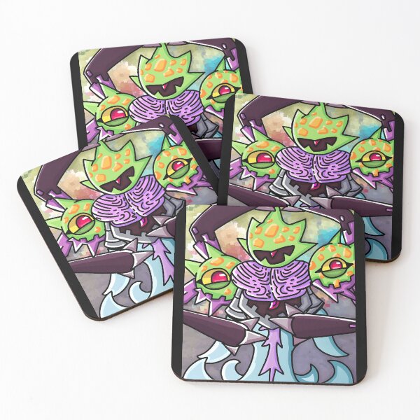 Item preview, Cartoon Eldritch Monster with Green Eyes and Tentacles designed and sold by elijbclaude.