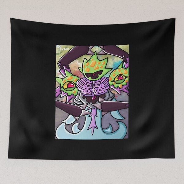 Item preview, Cartoon Eldritch Monster with Green Eyes and Tentacles designed and sold by elijbclaude.