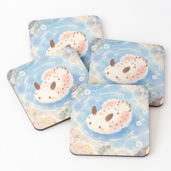 Item preview, Sea Bunny Slug in a Shell Framed Tide Pool designed and sold by AshiraCreations.